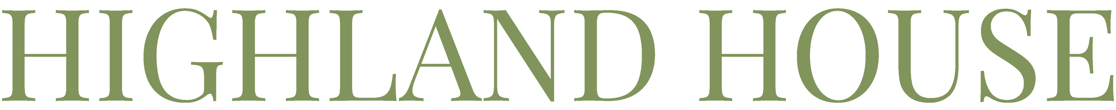 Highland House Needlepoint